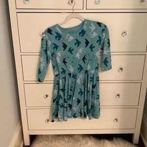 Tea collection long sleeve dress for girls size 14